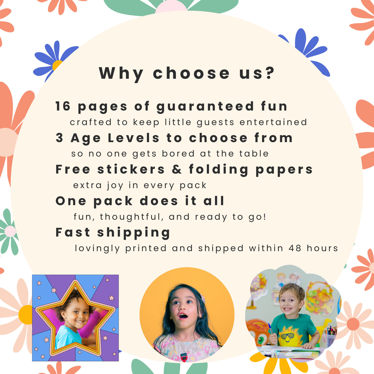 Wedding Activity Kit for Kids - Personalized Pastel Romance Design